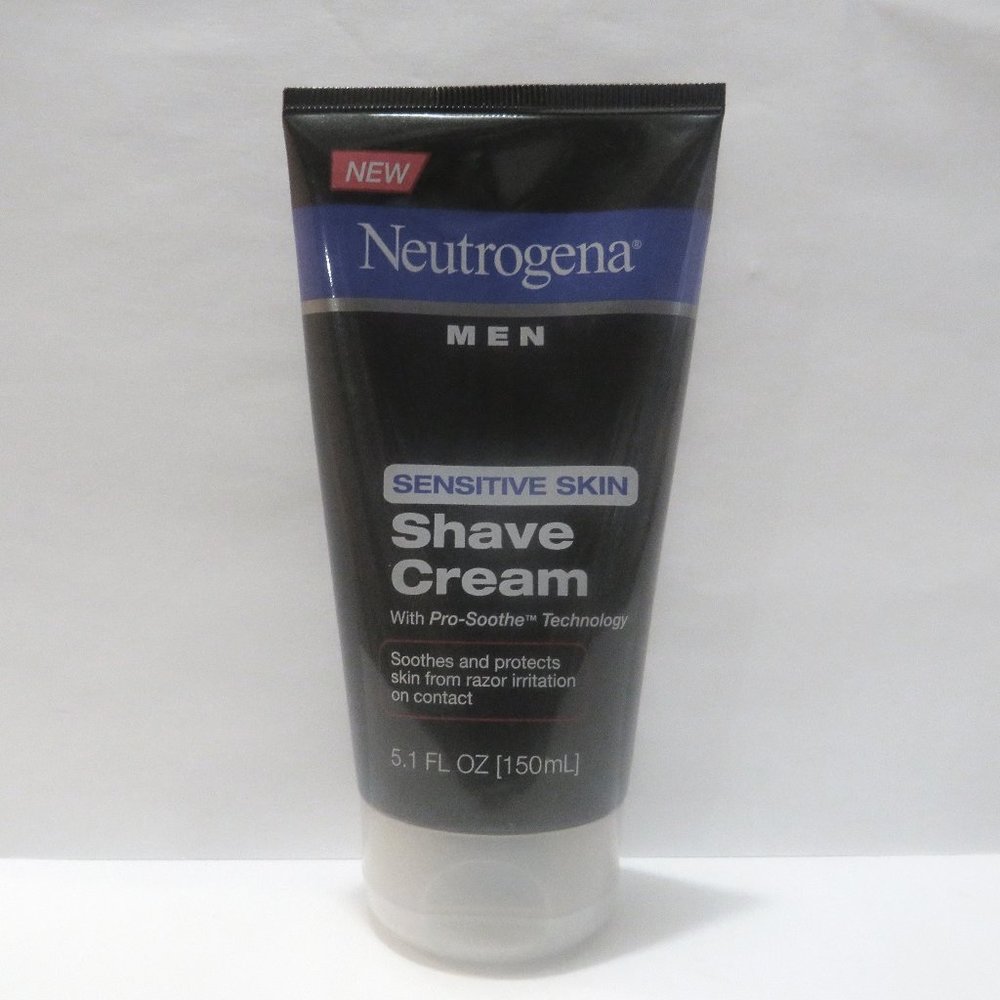 NEUTROGENA MEN SENSITIVE SKIN SHAVE CREAM 5.1 OZ